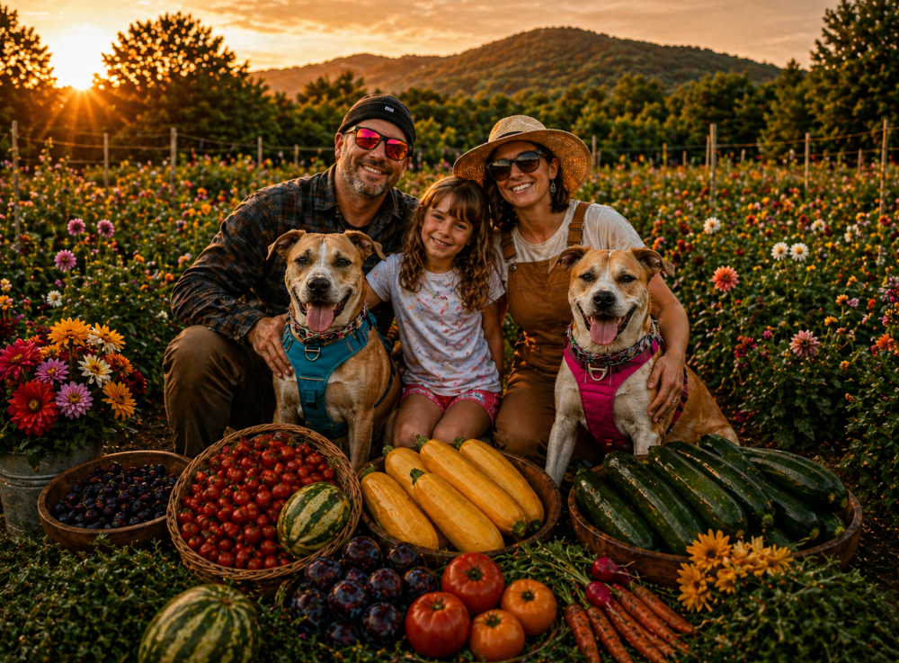 Fresh apples at Cricket Heights Farm